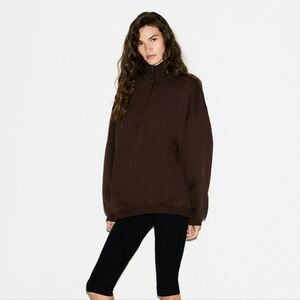 Skims Boyfriend Fleece Slouchy Pullover